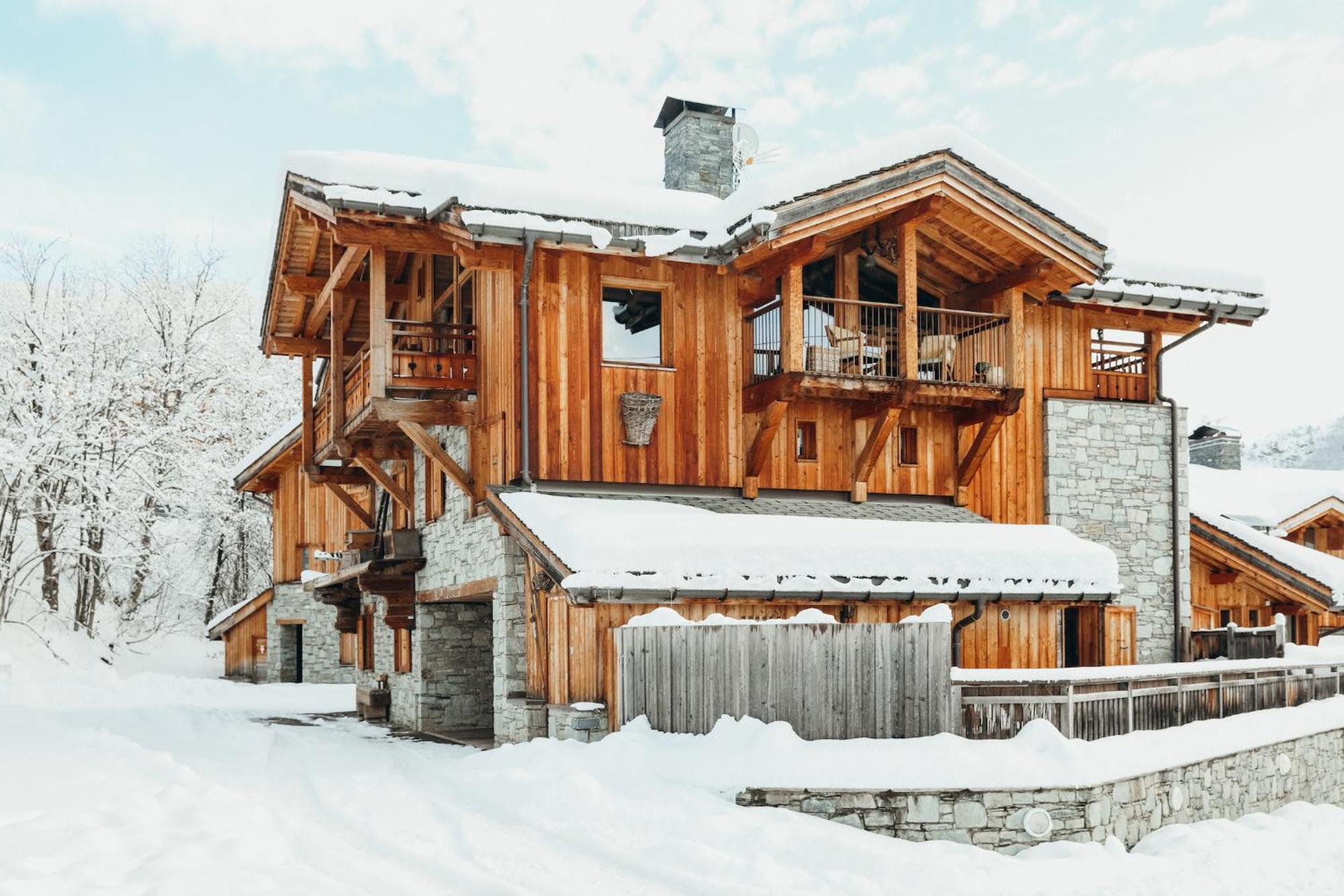 La Joubarbe Villa Saint-Martin-de-Belleville Eksteriør billede