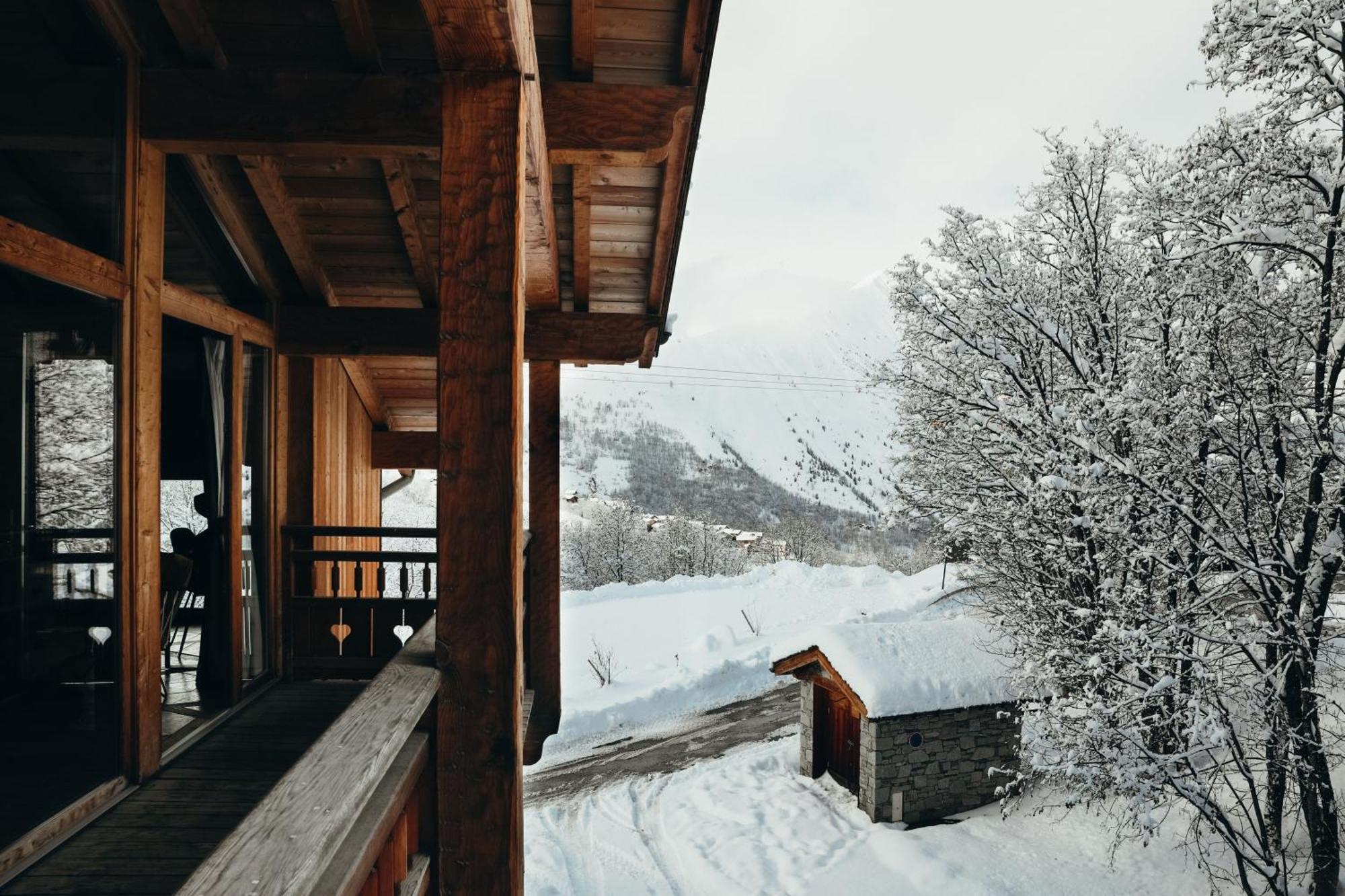 La Joubarbe Villa Saint-Martin-de-Belleville Eksteriør billede